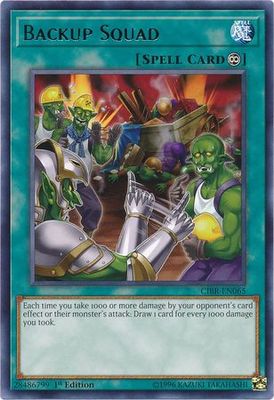 Backup Squad - CIBR-EN065 - Rare 1st Edition Circuit Break 1st Edition Singles (espanol)