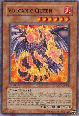 Volcanic Queen - LODT-EN005 - Common 1st Edition Light of Destruction [LODT] Singles