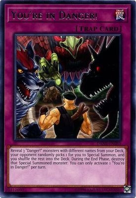 You&#39;re in Danger! - DANE-EN085 - Rare Unlimited Dark Neostorm Unlimited Singles