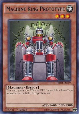 Machine King Prototype - BP03-EN019 - Rare 1st Edition Battle Pack 3: Monster League 1st Edition Singles