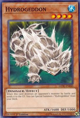 Hydrogeddon - LEDU-EN040 - Common 1st Edition Legendary Duelists Singles