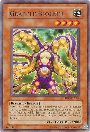 Grapple Blocker - TDGS-EN087 - Rare Unlimited The Duelist Genesis [TDGS] Unlimited Singles