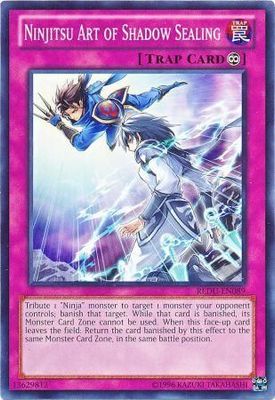 Ninjitsu Art of Shadow Sealing - REDU-EN089 - Common Unlimited Return of the Duelist Unlimited Singles