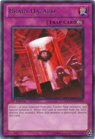Brain Hazard - EXVC-EN072 - Rare 1st Edition Extreme Victory 1st Edition Singles
