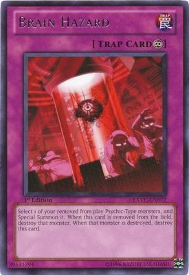 Brain Hazard - EXVC-EN072 - Rare 1st Edition Extreme Victory 1st Edition Singles