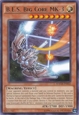 B.E.S. Big Core MK-3 - MACR-EN032 - Rare Unlimited Maximum Crisis Unlimited Singles
