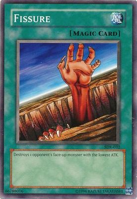 Fissure - SDK-032 - Common Unlimited Starter Deck: Kaiba [SDK] Unlimited Singles