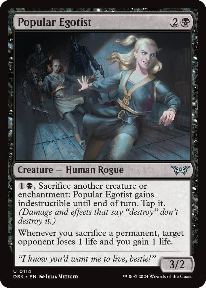Popular Egotist - Duskmourn: House of Horror (Español) Duskmourn: House of Horror