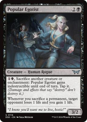 Popular Egotist - Duskmourn: House of Horror (Español) Duskmourn: House of Horror