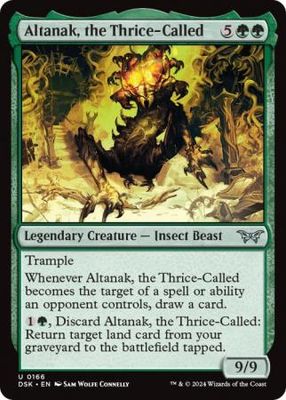 Altanak, the Thrice-Called 166 Duskmourn: House of Horror Singles