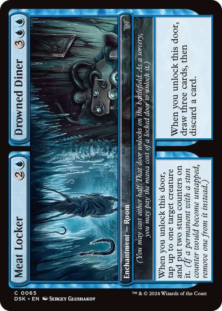 Meat Locker // Drowned Diner - Duskmourn: House of Horror (Foil) Duskmourn: House of Horror
