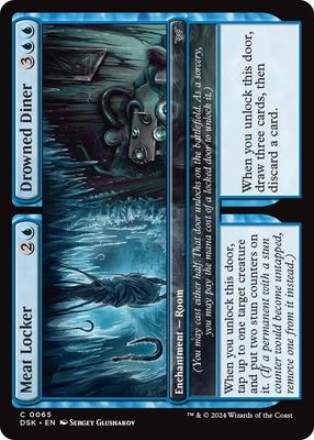 Meat Locker // Drowned Diner - Duskmourn: House of Horror (Foil) Duskmourn: House of Horror