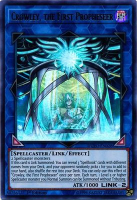 SH Crowley, the First Propheseer - DUPO-EN028 - Ultra Rare 1st Edition Duel Power 1st Edition Singles