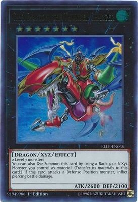 SH Gaia Dragon, the Thunder Charger - BLLR-EN065 - Ultra Rare 1st Edition Battles of Legend: Light&#39;s Revenge Singles