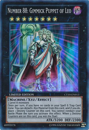 SH Number 88: Gimmick Puppet of Leo - CT10-EN013 - Super Rare Yu-Gi-Oh! Promo Cards