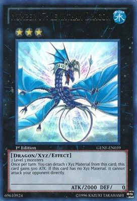 SH Number 17: Leviathan Dragon - GENF-EN039 - Ultra Rare 1st Edition Generation Force 1st Edition Singles