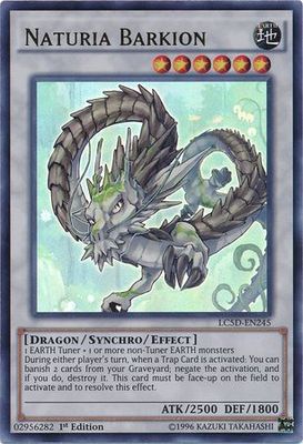 SH Naturia Barkion - LC5D-EN245 - Ultra Rare 1st Edition Legendary Collection 5D&#39;s LC5D Singles