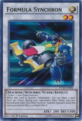 SH Formula Synchron - DUSA-EN086 - Ultra Rare 1st Edition Duelist Saga 1st Edition Singles