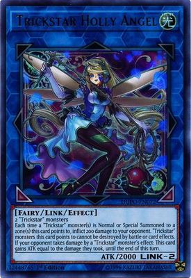 SH Trickstar Holly Angel - DUPO-EN072 - Ultra Rare 1st Edition Duel Power 1st Edition Singles