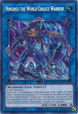 SH Ningirsu the World Chalice Warrior - COTD-EN050 - Secret Rare 1st Edition Code of the Duelist 1st Edition Singles