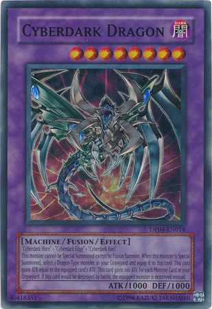 Cyberdark Dragon - DP04-EN014 - Super Rare Unlimited Duelist Pack: Zane Truesdale [DP04] Unlimited Singles