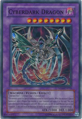 Cyberdark Dragon - DP04-EN014 - Super Rare Unlimited Duelist Pack: Zane Truesdale [DP04] Unlimited Singles