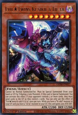 SH Evil Twins Ki-sikil &amp; Lil-la - GEIM-EN017 - Ultra Rare 1st Edition Genesis Impact [GEIM] 1st Edition Singles