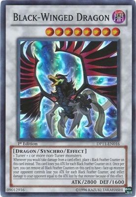 Black-Winged Dragon - DP11-EN016 - Super Rare 1st Edition Duelist Pack: Crow [DP11]