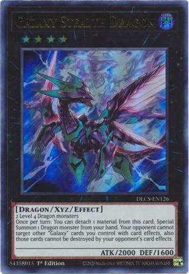 SH Galaxy Stealth Dragon - DLCS-EN126 - Ultra Rare 1st Edition Dragons of Legend The Complete Series 1st Edition Singles