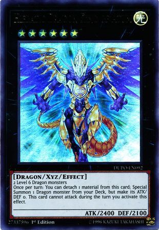 SH Hieratic Dragon King of Atum - DUPO-EN092 - Ultra Rare 1st Edition Duel Power 1st Edition Singles