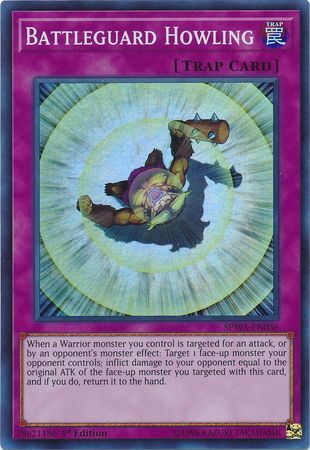 Battleguard Howling - SPWA-EN056 - Super Rare 1st Edition Spirit Warriors Singles