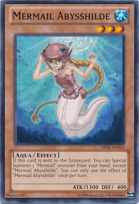 Mermail Abysshilde - ABYR-EN016 - Common Unlimited Abyss Rising Unlimited Singles