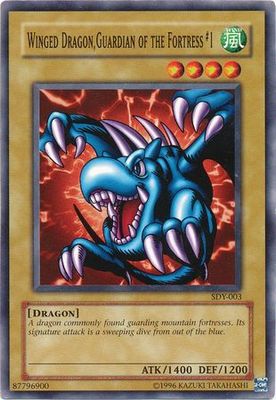 Winged Dragon, Guardian of the Fortress #1 - SDY-003 - Common Unlimited Starter Deck: Yugi [SDY] Unlimited Singles