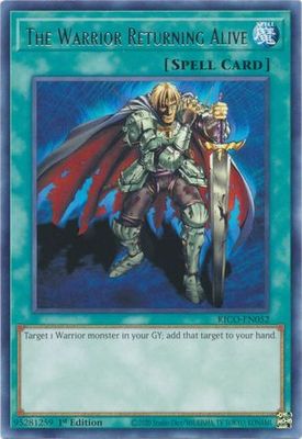 The Warrior Returning Alive - KICO-EN052 - Rare 1st Edition King&#39;s Court 1st Edition Singles