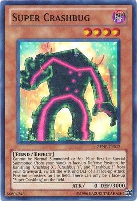 Super Crashbug - GENF-EN012 - Super Rare Unlimited Generation Force Unlimited Singles