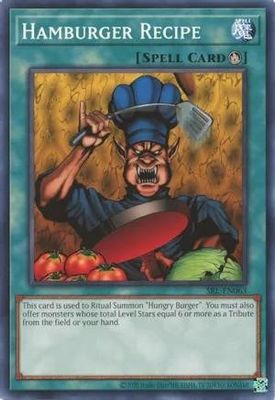 Hamburger Recipe - SRL-EN063 - Common Unlimited (25th Reprint) Spell Ruler 25th Anniversary Singles