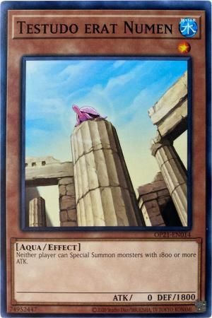 Testudo erat Numen - OP21-EN014 - Common OTS Tournament Pack 21 (OP21) (espanol)