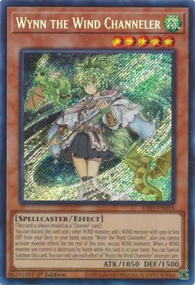 Wynn the Wind Channeler - RA01-EN018 - Secret Rare 25th Anniversary Rarity Collection Singles