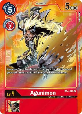 SH Agunimon (Alternate Art) - Great Legend (BT04) Great Legend