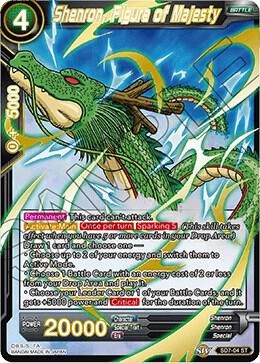 SH Shenron, Figure of Majesty - Miraculous Revival (DBS-B05) Miraculous Revival Foil