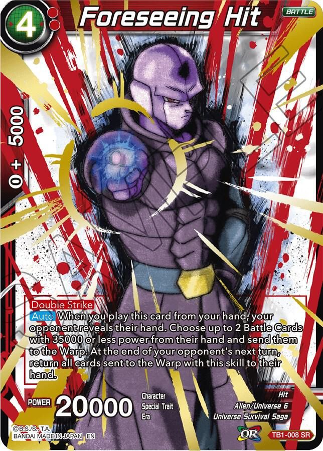 SH Foreseeing Hit (Alternate Art) - Special Anniversary Set (DBS-EB06) Special Anniversary Set