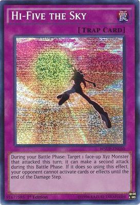 Hi-Five the Sky - WSUP-EN030 - Prismatic Secret Rare 1st Edition YuGiOh World Superstars 1st Edition Singles (espanol)