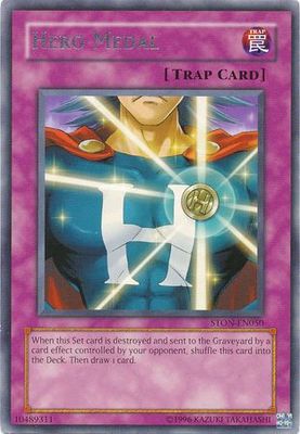 Hero Medal - STON-EN050 - Rare Unlimited Strike of Neos [STON] Unlimited Singles