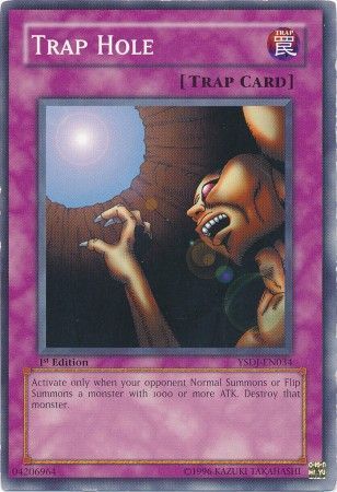 Trap Hole - YSDJ-EN034 - Common 1st Edition Starter Deck: Jaden Yuki [YSDJ] 1st Edition Singles
