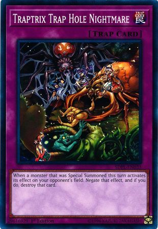 Traptrix Trap Hole Nightmare - SDPL-EN033 - Common 1st Edition Structure Deck: Powercode Link 1st Edition Singles