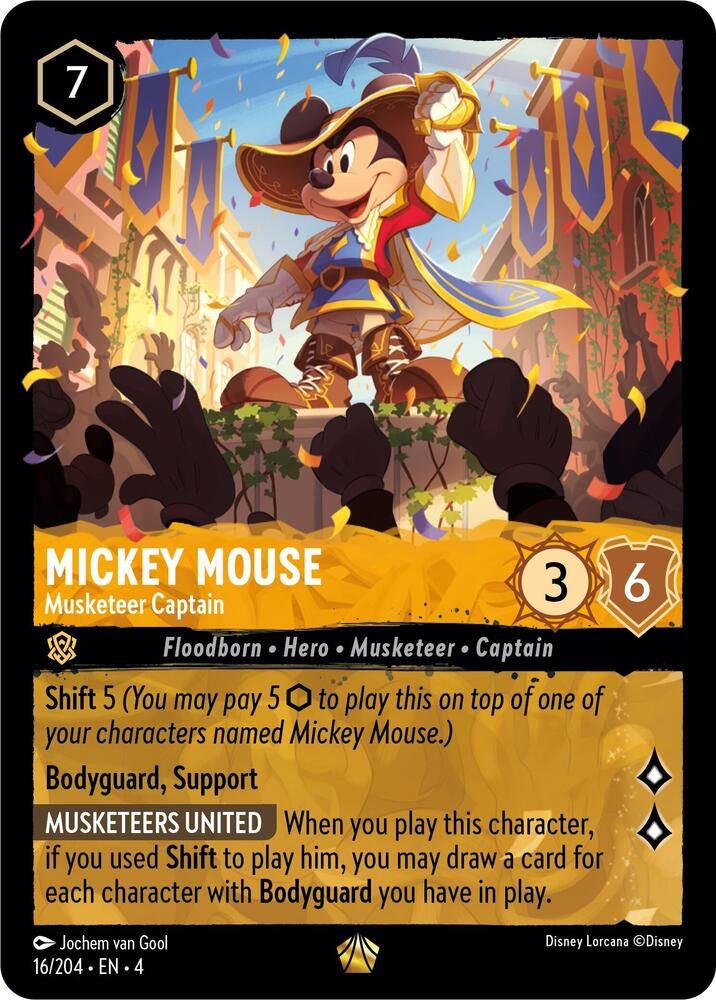 GA Mickey Mouse - Musketeer Captain - Ursula&#39;s Return (4) Ursula&#39;s Return