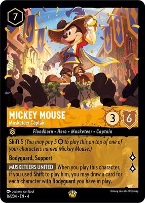 GA Mickey Mouse - Musketeer Captain - Ursula&#39;s Return (4) Ursula&#39;s Return