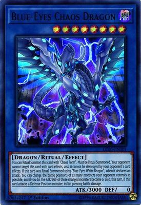 SH Blue-Eyes Chaos Dragon - LED3-EN001
