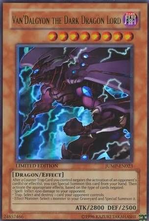 Van&#39;Dalgyon The Dark Dragon Lord - JUMP-EN023 - Ultra Rare Yu-Gi-Oh! Promo Cards