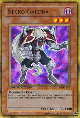 SH Necro Gardna - GLD2-EN027 - Gold Rare Gold Series 2 (2009) [GLD2]